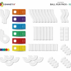 Connetix Tiles Ball Run Pack (92St)