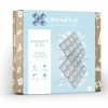 Connetix Tiles Basis Bouwplaten Clear Pack (2St) | Magnetische Bouwplaten | Kidsdeco.Nl