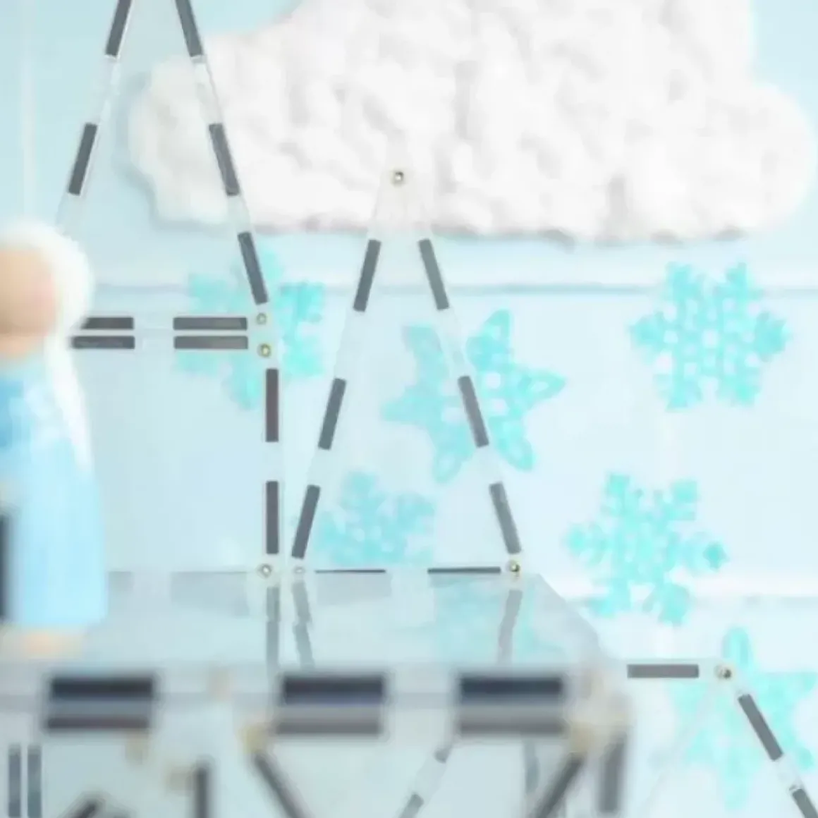 Connetix Tiles Clear Pack (34St) | Magnetische Bouwtegels | Kidsdeco.Nl