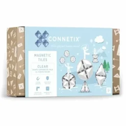 Connetix Tiles Clear Shape Expansion Pack (24St) | Magnetische Bouwtegels | Kidsdeco.Nl