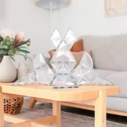 Connetix Tiles Clear Shape Expansion Pack (24St) | Magnetische Bouwtegels | Kidsdeco.Nl