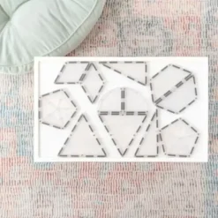 Connetix Tiles Clear Shape Expansion Pack (24St) | Magnetische Bouwtegels | Kidsdeco.Nl