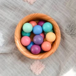 Connetix Tiles Extra Ballen Knikkerbaan Pastel (16St) | Magnetische Bouwtegels | Kidsdeco.Nl