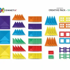 Connetix Tiles Rainbow Creative Pack (100St)