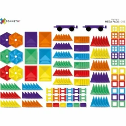 Connetix Tiles Rainbow Mega Pack (212St)