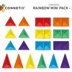 Connetix Tiles Rainbow Mini Pack (24St)