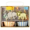Cupcake Kit Safari Animals Meri Meri
