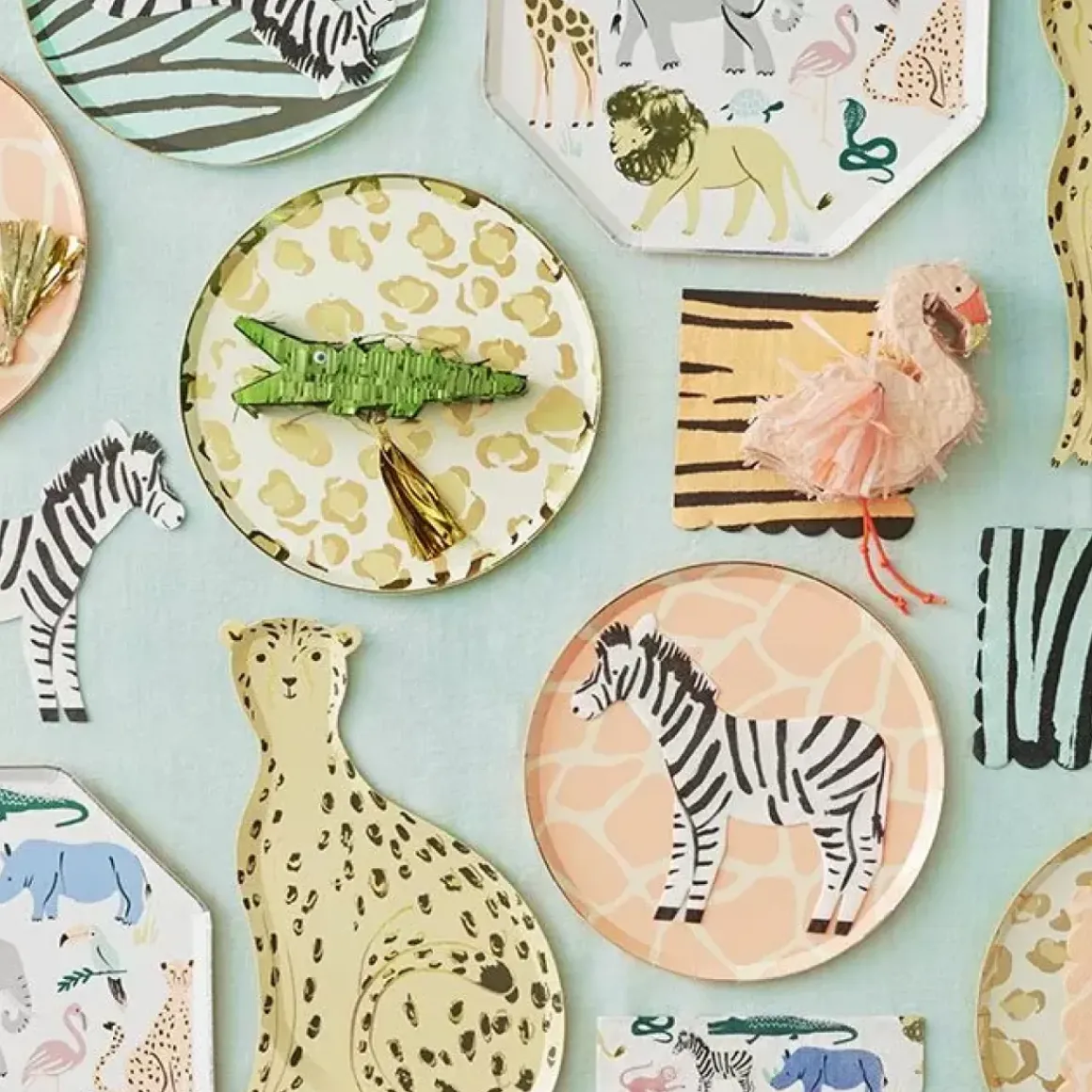 Cupcake Kit Safari Animals Meri Meri