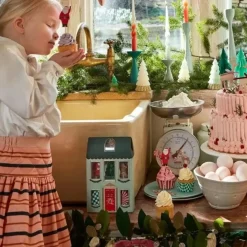 Cupcake Set Kersthuisje Meri Meri