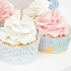 Cupcake Set Mermaid Tail Meri Meri