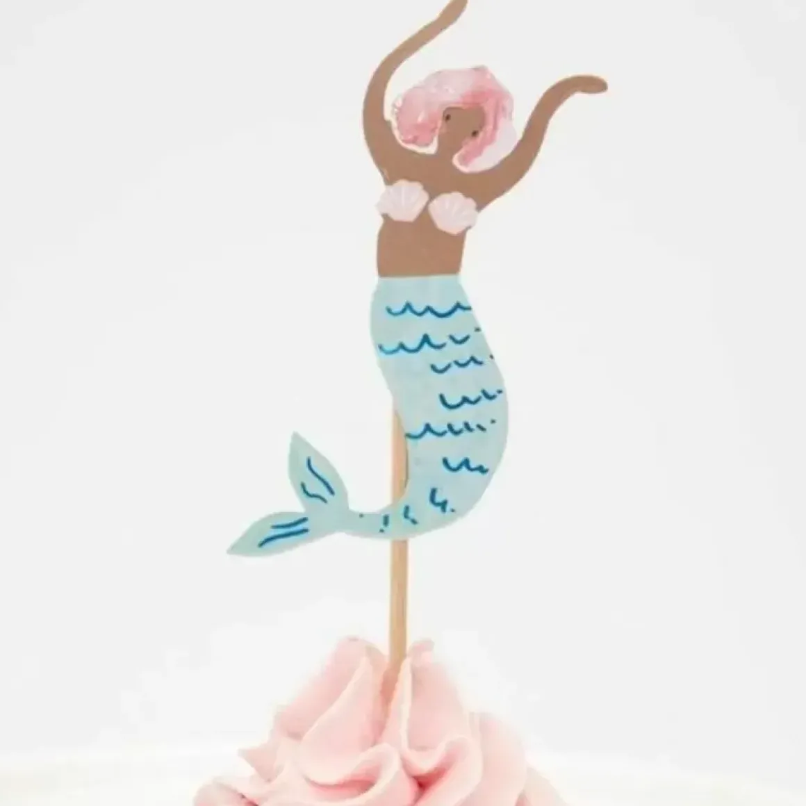 Cupcake Set Mermaid Tail Meri Meri
