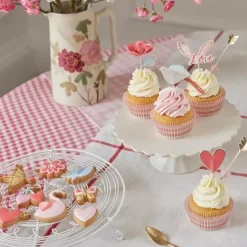 Cupcake Set Valentine Heart Meri Meri