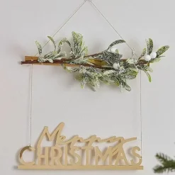 Decoratiehanger Merry Christmas Goud Nordic Noel Ginger Ray