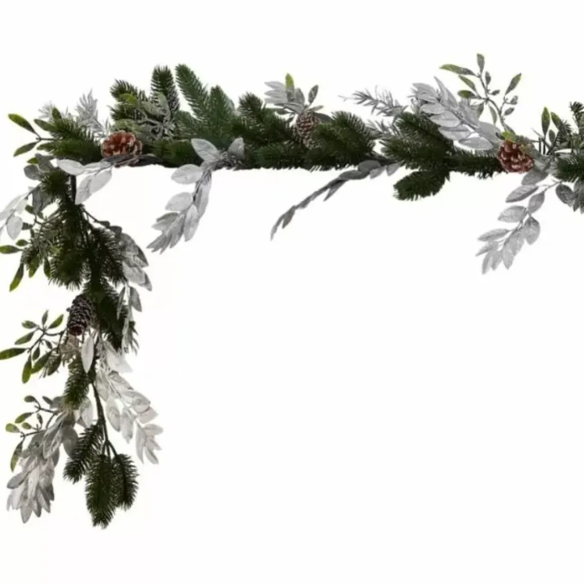 Decoratieslinger Takken Zilver Season For Silver Ginger Ray