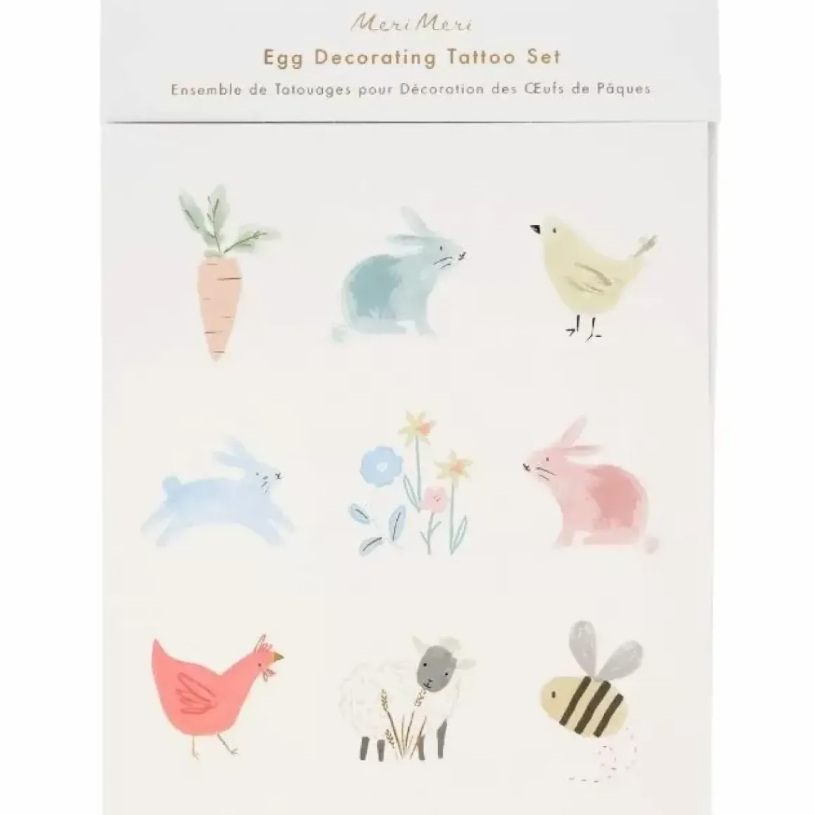 Decoratie Stickers Paaseieren Spring Bunny Meri Meri