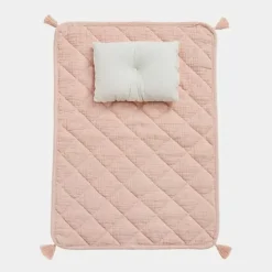 Dekentje Poppenwagen Strolly Roze Olli Ella