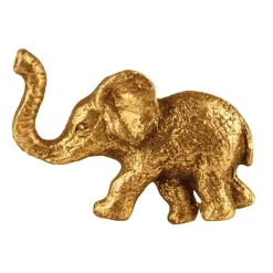 Deurknop Olifant Goud Sass & Belle