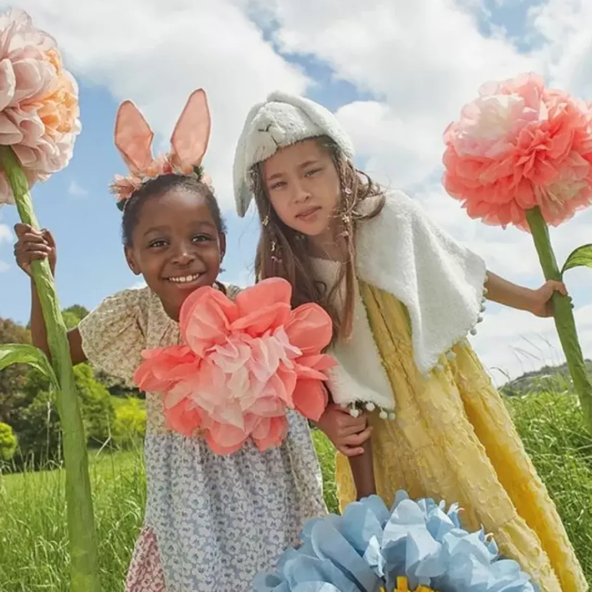Diadeem Gingham Bunny Meri Meri