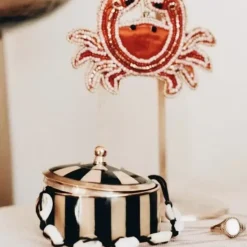 Doing Goods Opbergdoosje Chelsey Circus Black & White