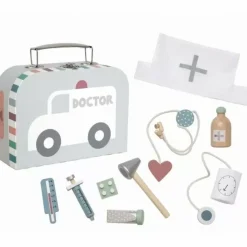 Dokterskoffertje Met Accessoires Grijs Jabadabado
