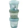 Done By Deer Babyvoeding Bewaarbakjes (3St) Croco Green