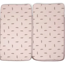 Done By Deer Gewatteerde Kinderslaapzak Croco Powder