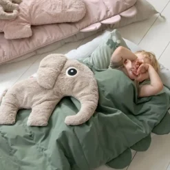 Done By Deer Gewatteerde Kinderslaapzak Croco Powder