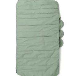 Done By Deer Gewatteerde Kinderslaapzak Croco Green