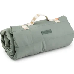Done By Deer Gewatteerde Kinderslaapzak Croco Green