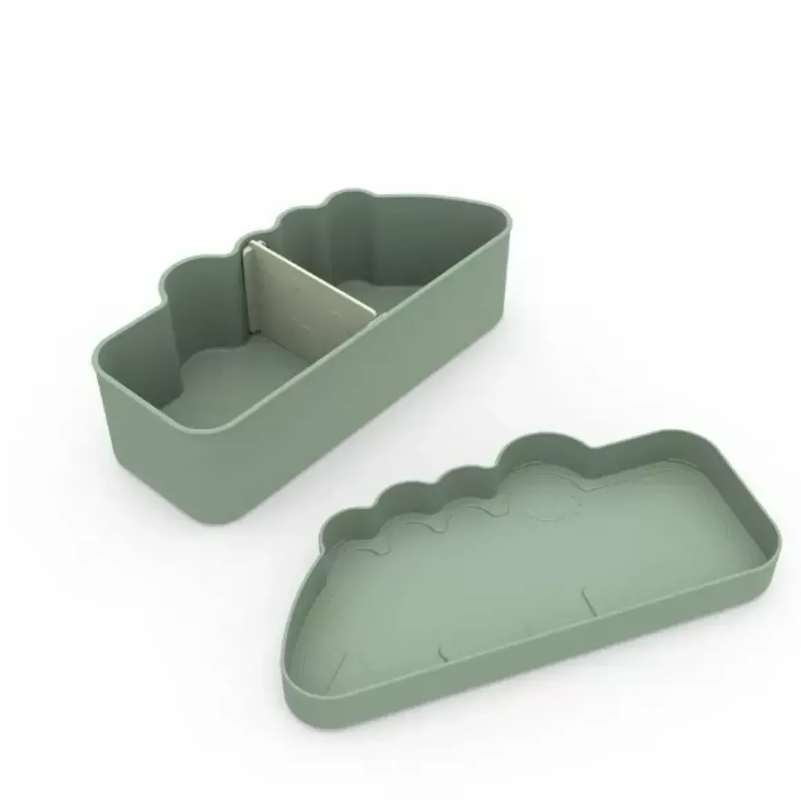 Done By Deer Lunchbox Kiddish Croco Green