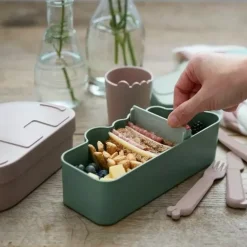 Done By Deer Lunchbox Kiddish Croco Green
