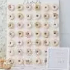 Donut Wall Large Gold Wedding Ginger Ray