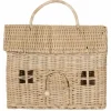 Draagbaar Poppenhuisje Casa Clutch Straw Olli Ella