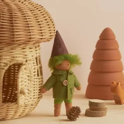 Draagbaar Poppenhuisje Paddenstoel Olli Ella