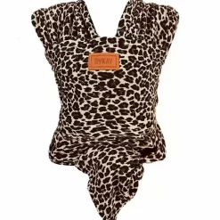 Draagdoek Stretchy Wrap Deluxe Leopard Bykay