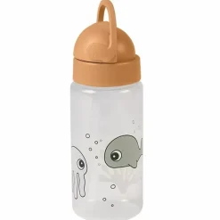 Drinkbeker Met Rietje Sea Friends Mustard/Grey Done By Deer