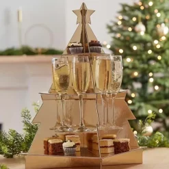 Etagere Kerstboom Goud Deck The Halls Ginger Ray