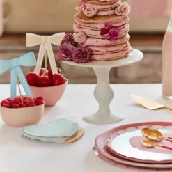 Feestelijke Hartjes Borden Van Meri Meri - Set Van 8 Voor Speciale Gelegenheden