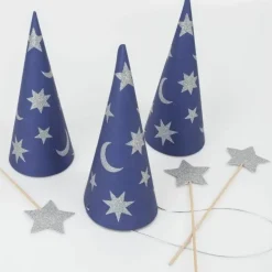 Feesthoedjes En Staf Tovenaar Making Magic (6St) Meri Meri