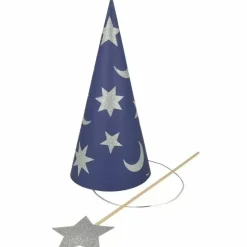 Feesthoedjes En Staf Tovenaar Making Magic (6St) Meri Meri