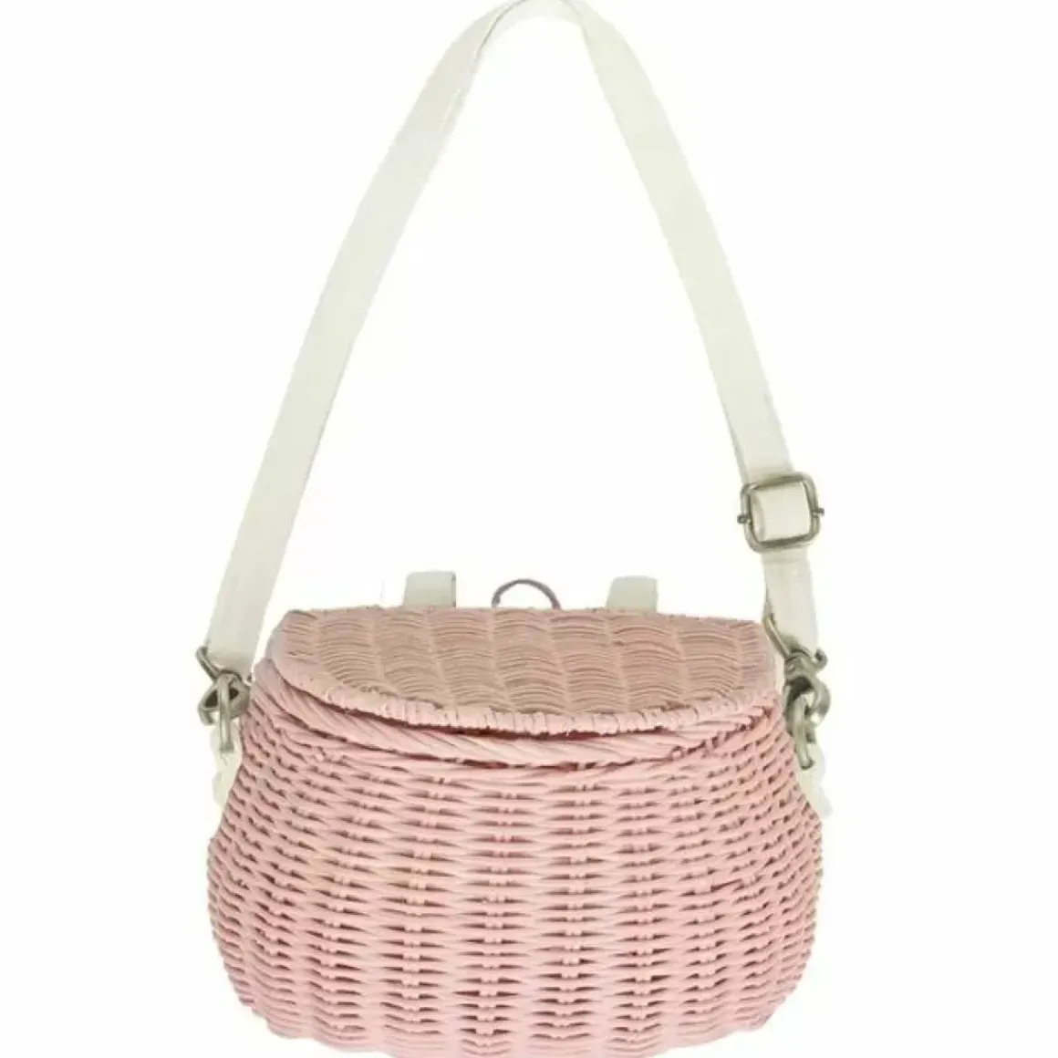 Fietsmandje Mini Chari Roze Olli Ella