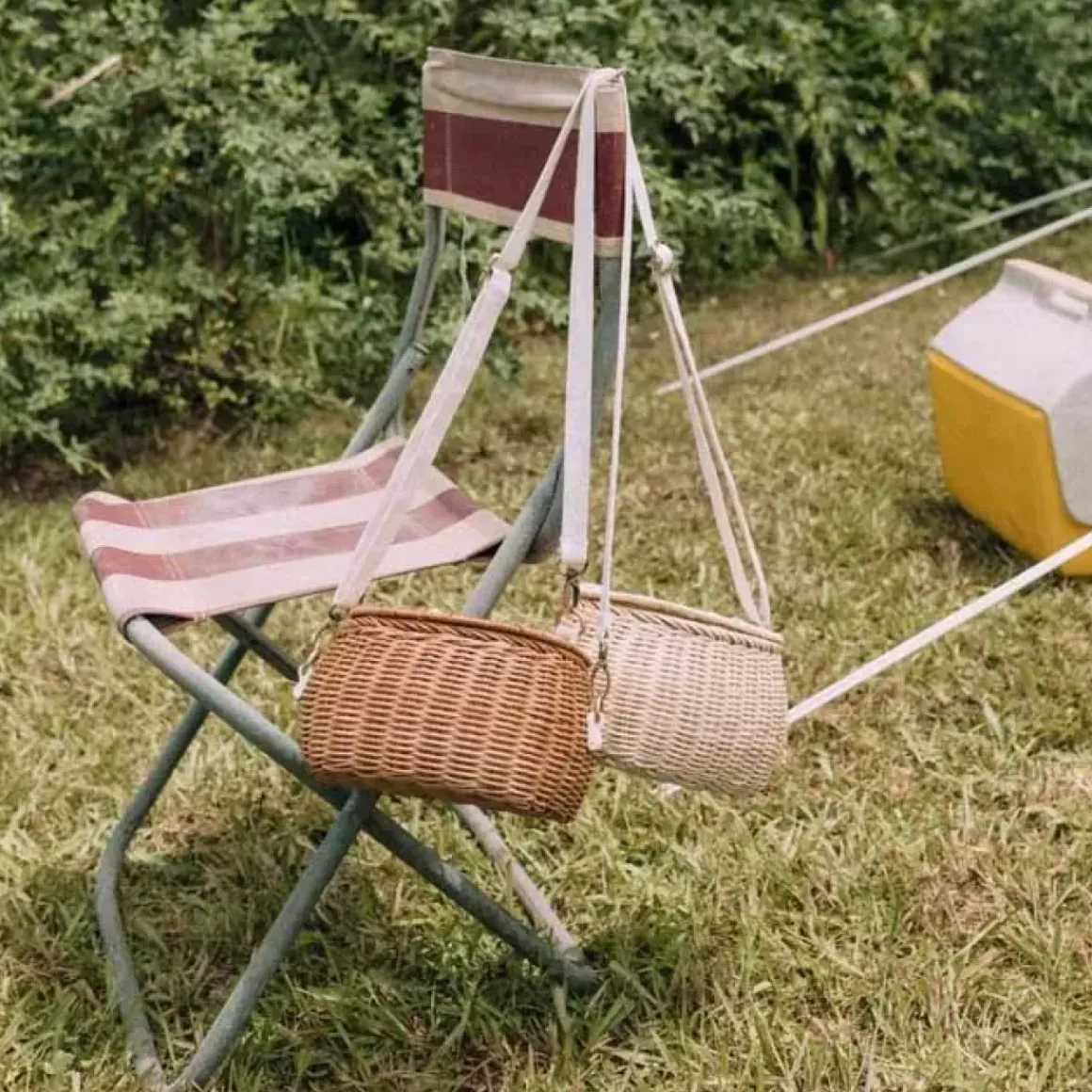 Fietsmandje Mini Chari Straw Olli Ella