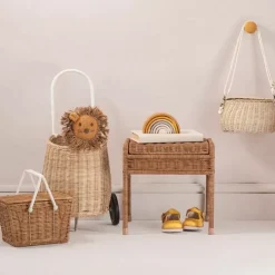 Fietsmandje Mini Chari Straw Olli Ella