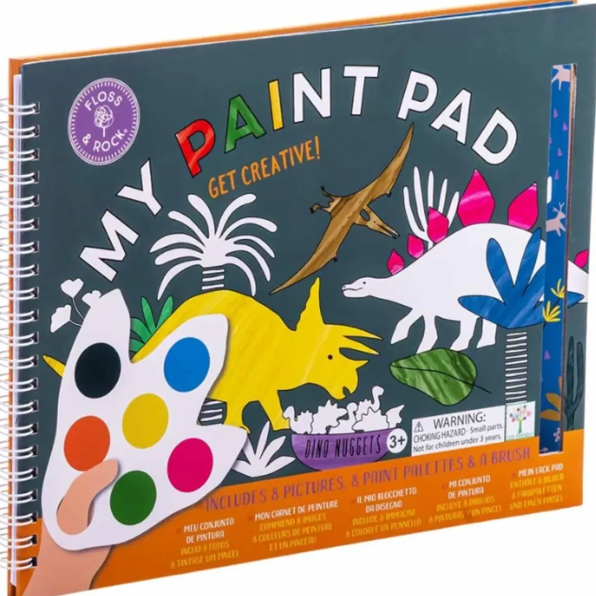 Floss & Rock My Painting Pad Dino