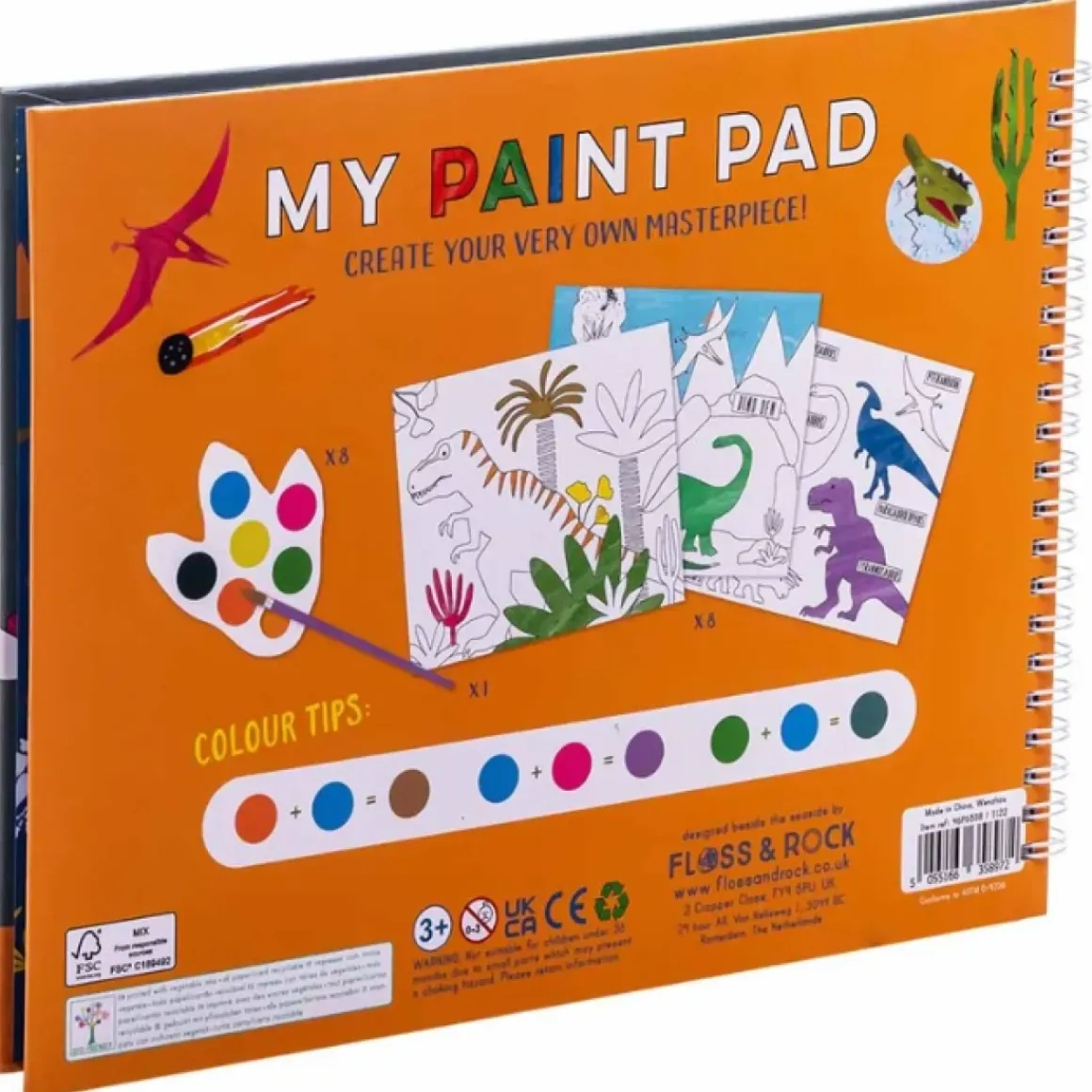 Floss & Rock My Painting Pad Dino