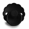 Frigg Fopspeen Natuurrubber Daisy Jet Black