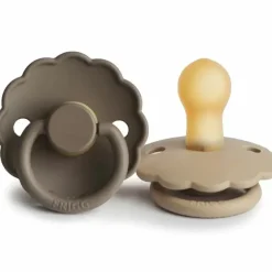 Frigg Fopspenen Set Latex Daisy Croissant/Portobello