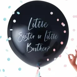 Gender Reveal Ballon Brother Or Sister Twinkle Ginger Ray