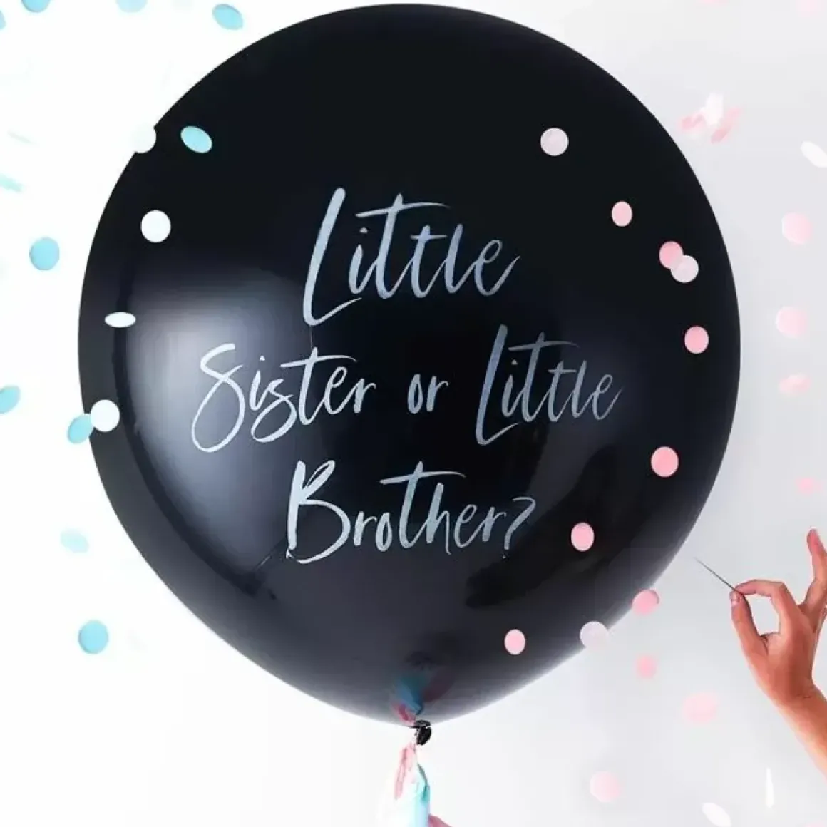 Gender Reveal Ballon Brother Or Sister Twinkle Ginger Ray