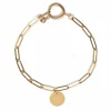 Gepersonaliseerde Armband 1 Letterbedel Madam The Label
